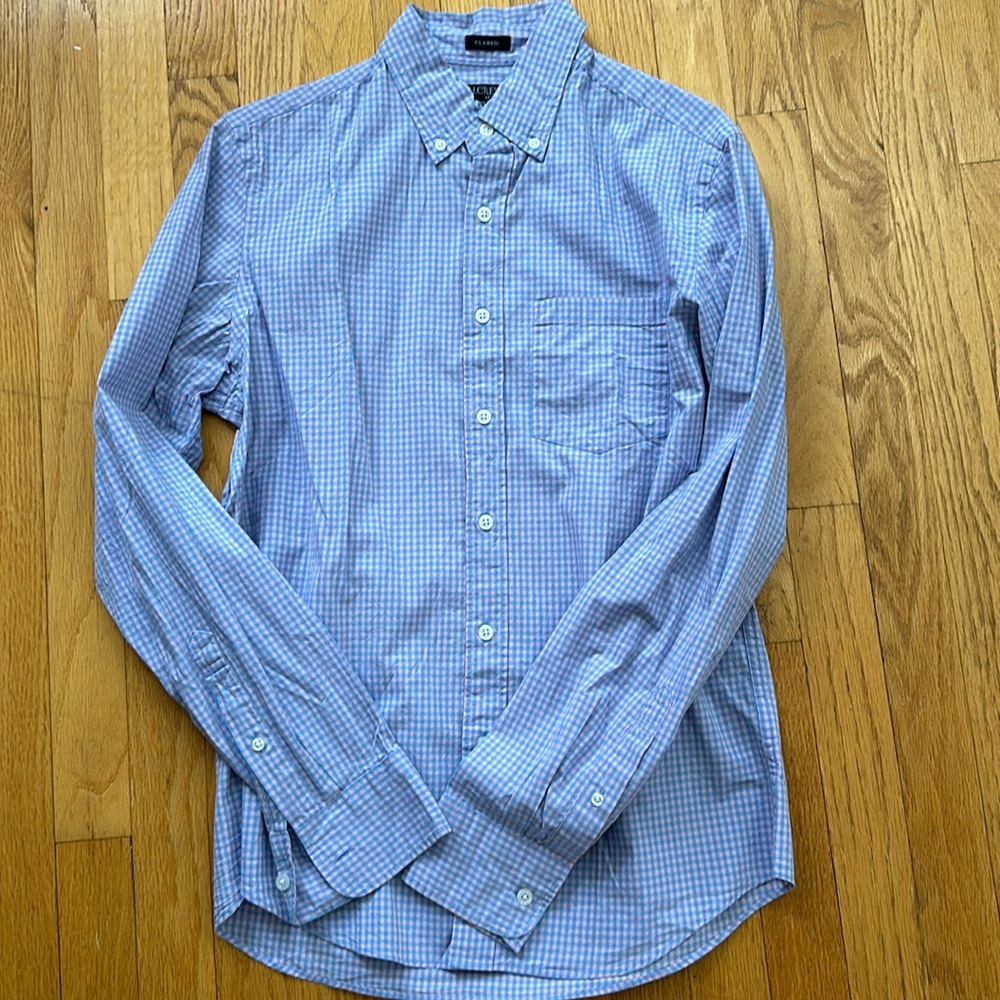 NWT J.CREW men’s button down size S
